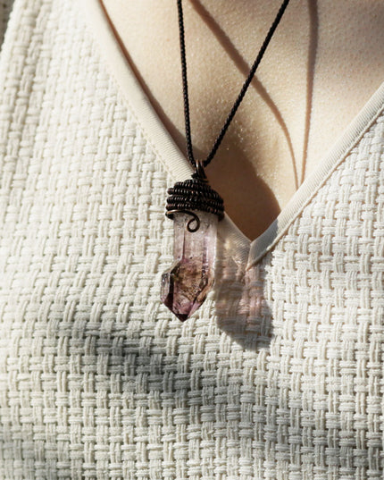 Spiritual Energy Super 7 Amethyst Pendants