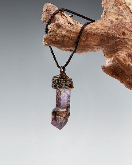 Spiritual Energy Super 7 Amethyst Pendants