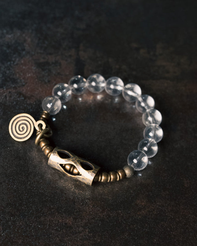 Crystal Vitality – Clear Quartz Energy Bracelet
