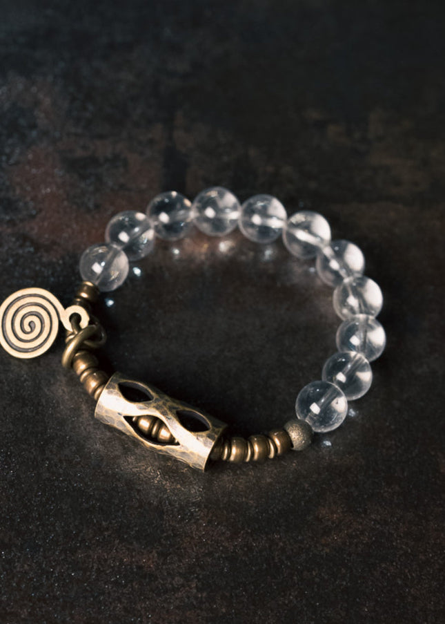 Crystal Vitality – Clear Quartz Energy Bracelet
