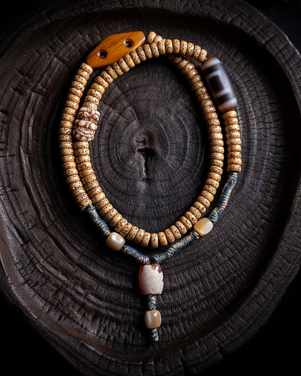 Kailash Energy Blessing Guardian Bodhi 108 Mala Beads