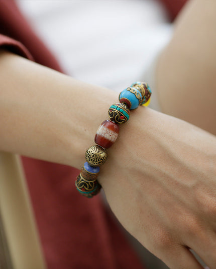 Healing Grace Medicine Buddha Dzi Bracelet