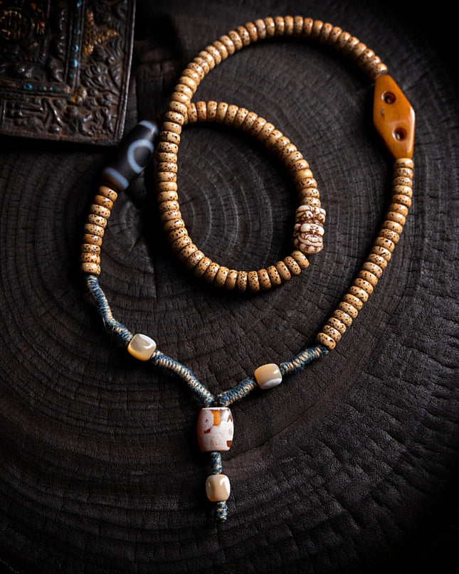 Kailash Energy Blessing Guardian Bodhi 108 Mala Beads