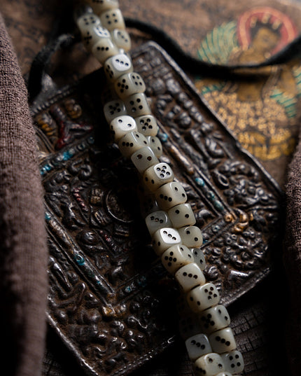 108 Mala Beads Camel Bone & Consume Cow Bones –  Tibetan Fortune Beads