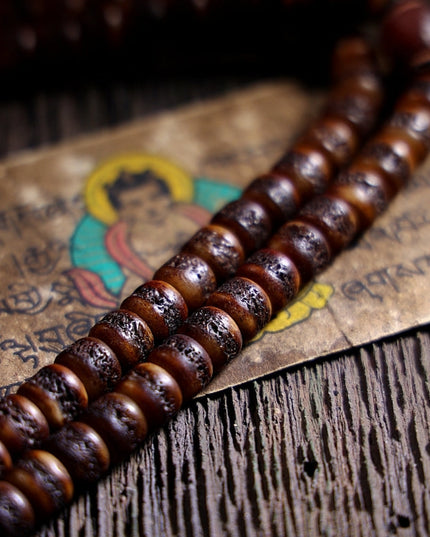 Kailash Energy Sacred Protector Silver and Brass Mala 108 Mala Beads