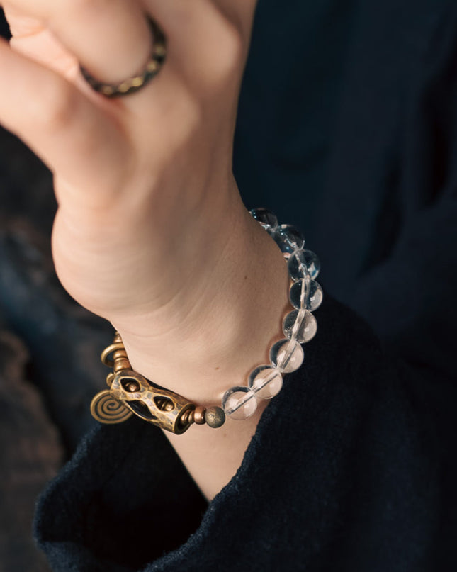 Crystal Vitality – Clear Quartz Energy Bracelet