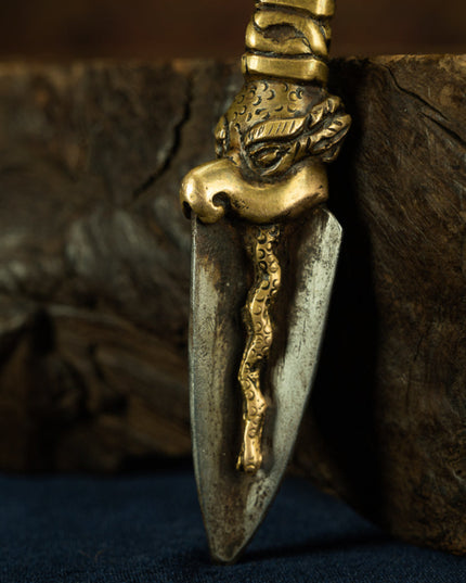 Three-Faced Vajra Protector for Spiritual Empowerment