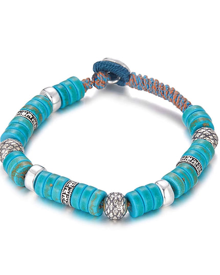 Turquoise Harmony Bracelet | Spiritual Protection, Vitality, and Balance