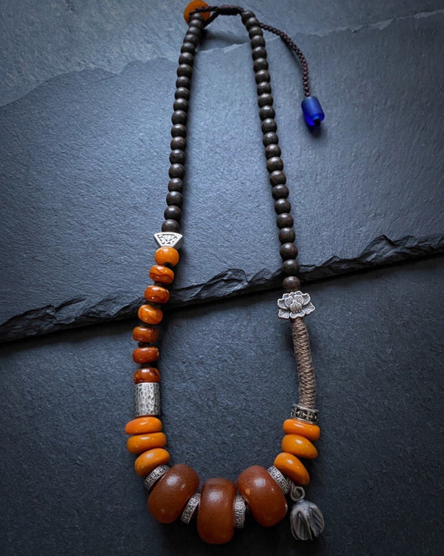 Amber Glow Luck Necklace