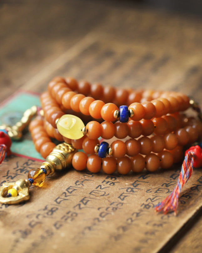 Kailash Energy 108 Beads Wealth Mala Necklace