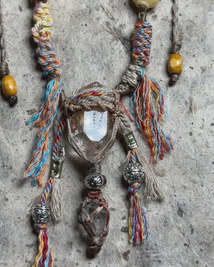 Guardian Threads Crystal Necklace & Bracelet