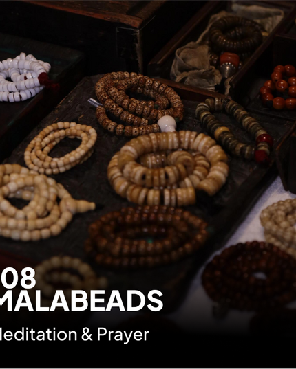 Ancient Natural Bhaisajyaguru 108 Tibetan Antique Beads