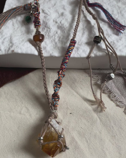Citrine Prosperity Necklace