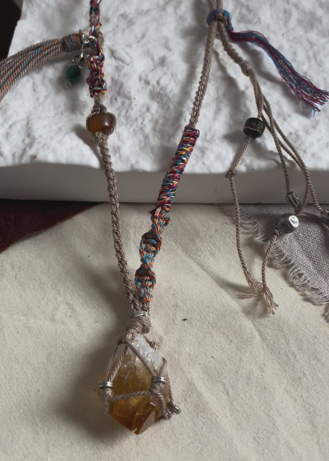 Citrine Prosperity Necklace