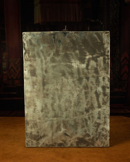 Qing Dynasty Tibetan Antique Thangka Tseringma Cold Iron  Sera Monastery