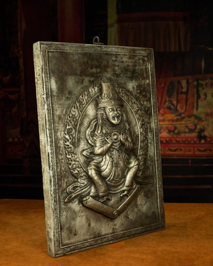 Qing Dynasty Tibetan Antique Thangka Tseringma Cold Iron  Sera Monastery