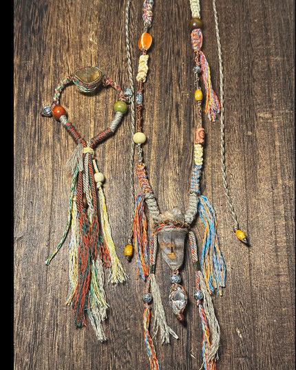 Guardian Threads Crystal Necklace & Bracelet
