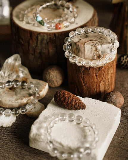 Vitality Tibetan Clear Quartz Healing Bracelet