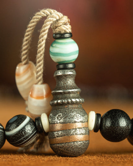 Himalayan Eye of the Buddha 108 Beads Mala Necklace for Spiritual Healing