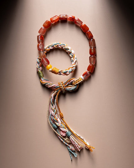 South Red Agate Bracelet – A Talisman of Good Fortune and Wealth