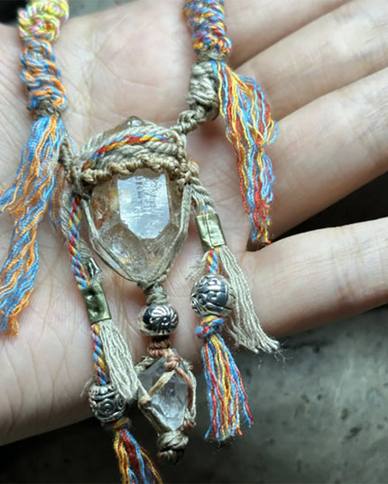 Guardian Threads Crystal Necklace & Bracelet