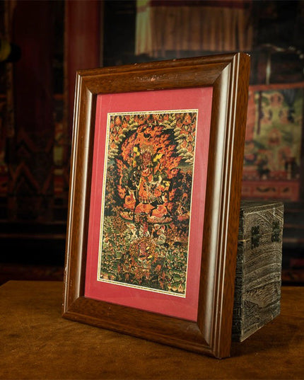 19th Century Tsui Marpo Tibetan Antique Thangka Purely Hand-painted Nyingma sect