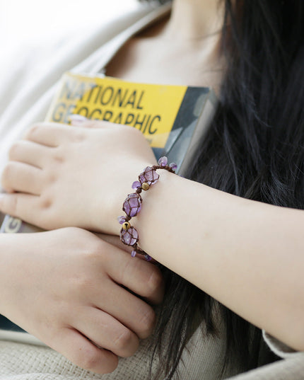 Spirtual Energy Amethyst Bracelet