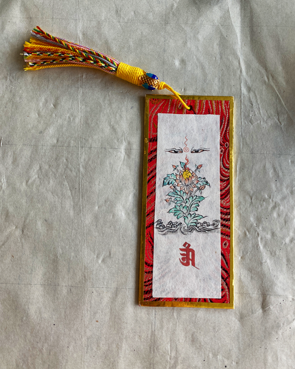 Buddha Eye Lotus Bookmark