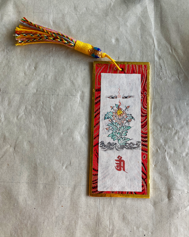 Buddha Eye Lotus Bookmark