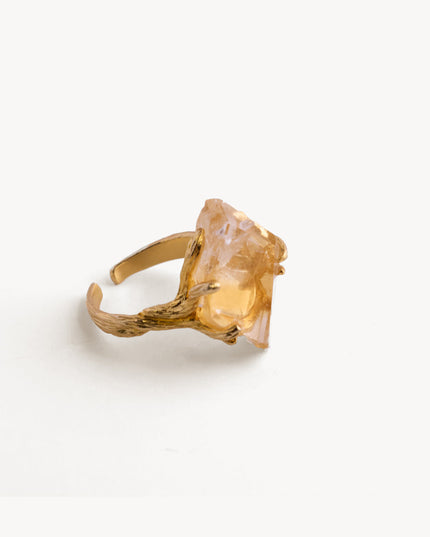 Citrine Prosperity Ring