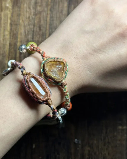 Guardian Threads Crystal Necklace & Bracelet