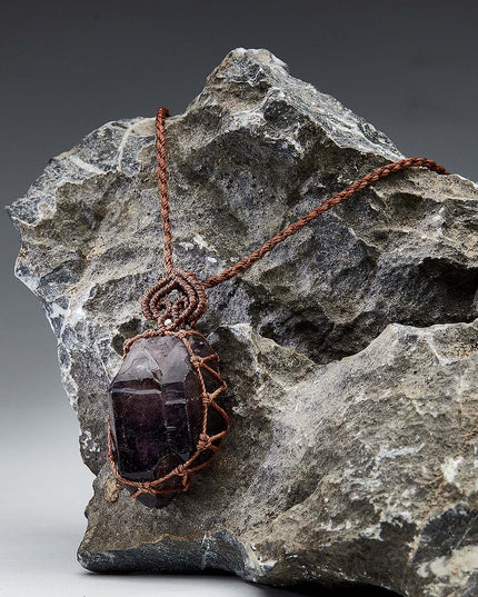 Spiritual Energy Super 7 Amethyst Pendants