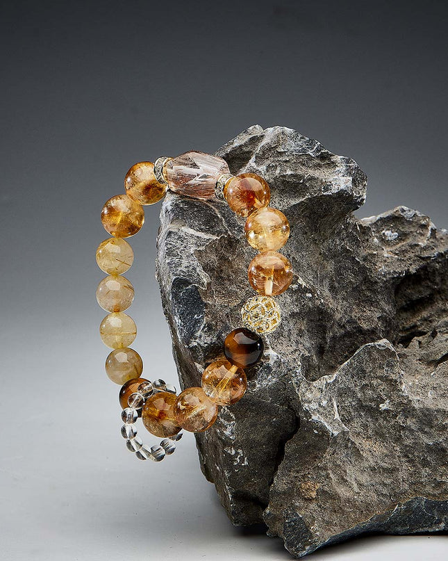 Wealth Energy Citrine Bracelet