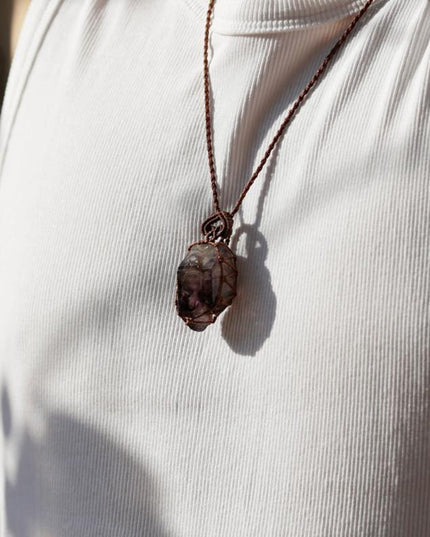 Spiritual Energy Super 7 Amethyst Pendants