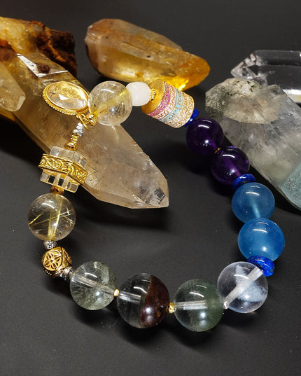 Zakirum Wealth Energy Tibetan Crystal Bracelet