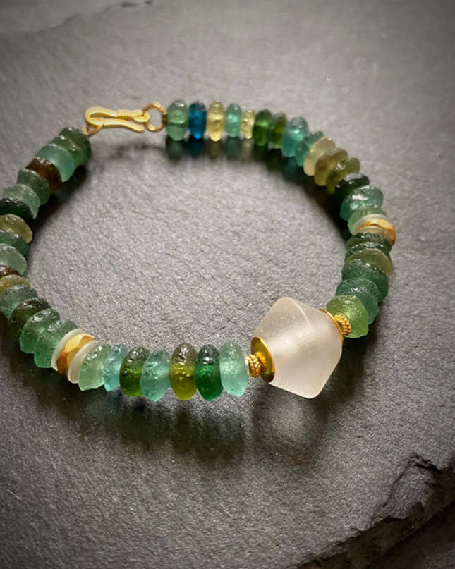 Grace of Blessings Colored Glaze Bracelet