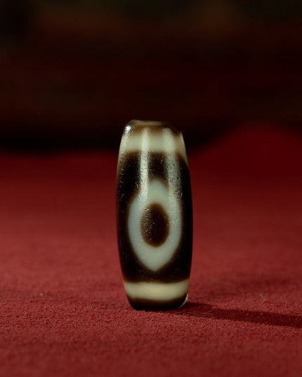 Double Buddha Eyes Old Dzi Beads Tibetan Millennium Dzi Beads Pure and Rare