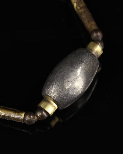Celestial Iron Wisdom Bracelet | Spiritual Protection, Good Fortune & Inner Strength