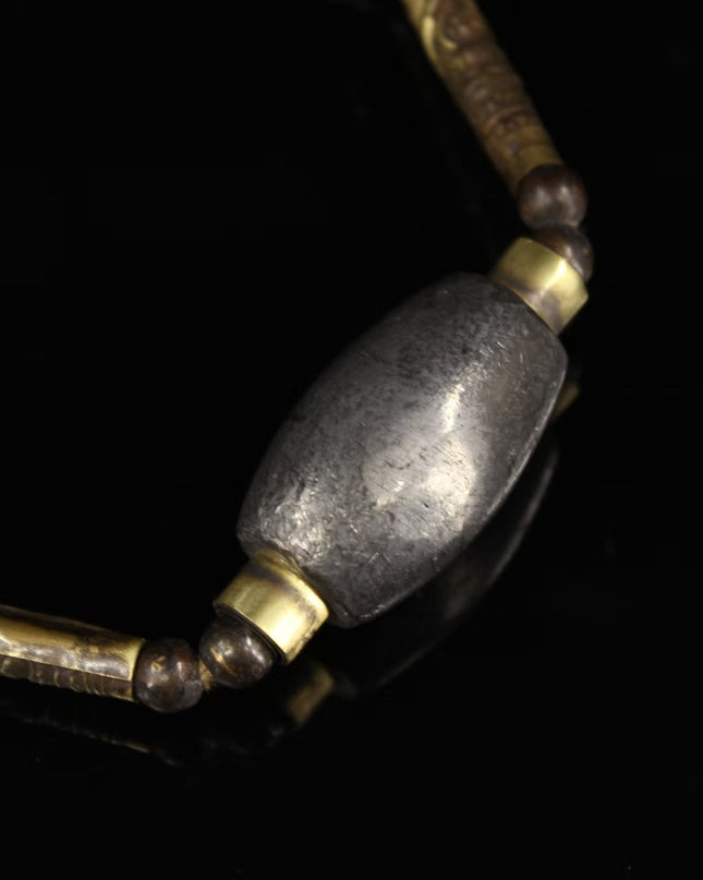 Celestial Iron Wisdom Bracelet | Spiritual Protection, Good Fortune & Inner Strength