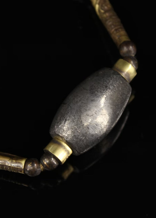 Celestial Iron Wisdom Bracelet | Spiritual Protection, Good Fortune & Inner Strength