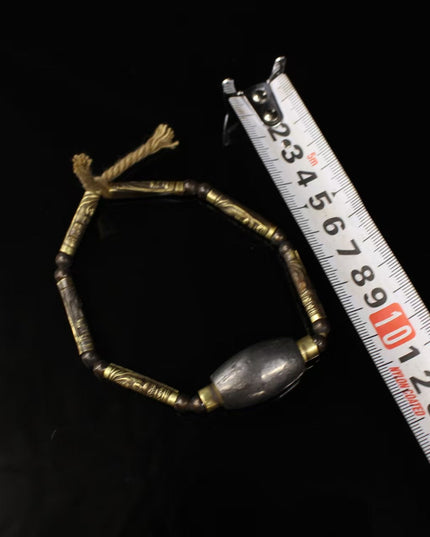 Celestial Iron Wisdom Bracelet | Spiritual Protection, Good Fortune & Inner Strength