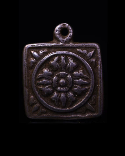 Vajra Sun Iron Pendant | Inner Purity, Impermanence & Spiritual Strength