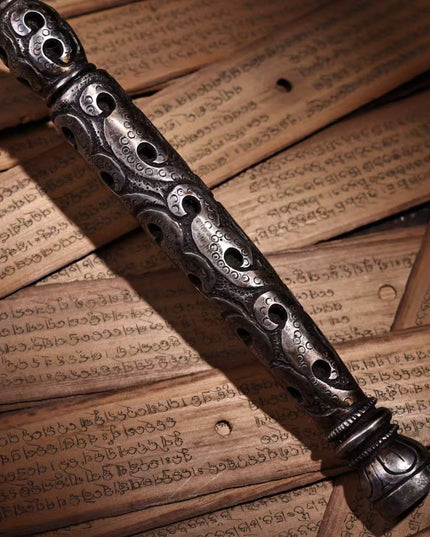 Iron Phurba Guardian | Meteoric Iron Ritual Dagger of Protection and Inner Peace