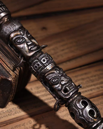 Iron Phurba Guardian | Meteoric Iron Ritual Dagger of Protection and Inner Peace