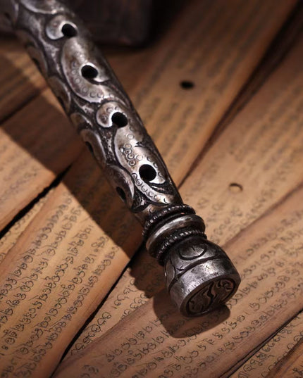 Iron Phurba Guardian | Meteoric Iron Ritual Dagger of Protection and Inner Peace