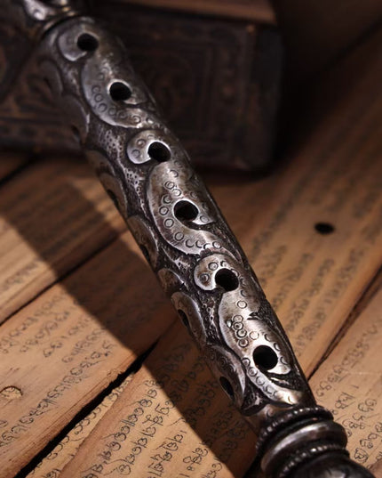 Iron Phurba Guardian | Meteoric Iron Ritual Dagger of Protection and Inner Peace