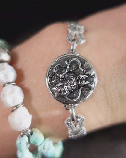 Himalayan female goddess of wealth Zakirum bracelet for prosperity