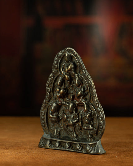 Lords of Fortune – Yuan Dynasty Five Wealth Deities Copper Statue