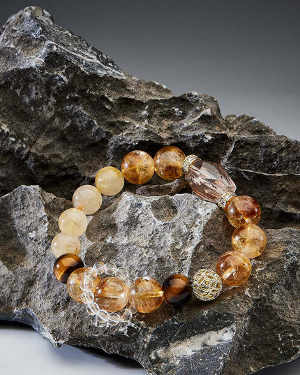 Wealth Energy Citrine Bracelet