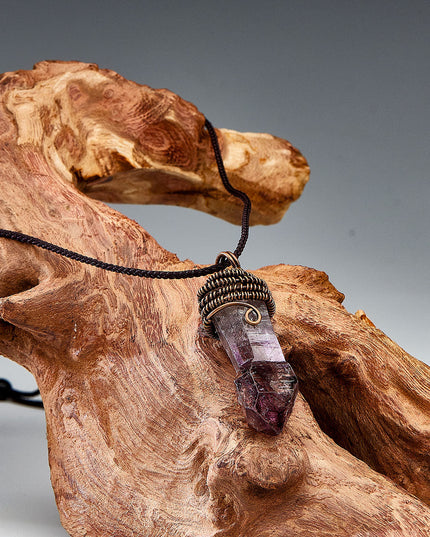 Spiritual Energy Super 7 Amethyst Pendants